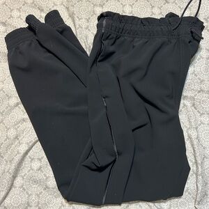 Athleta Black Elastic Joggers